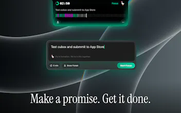 iPromise - AI focus buddy for deep work. gallery image