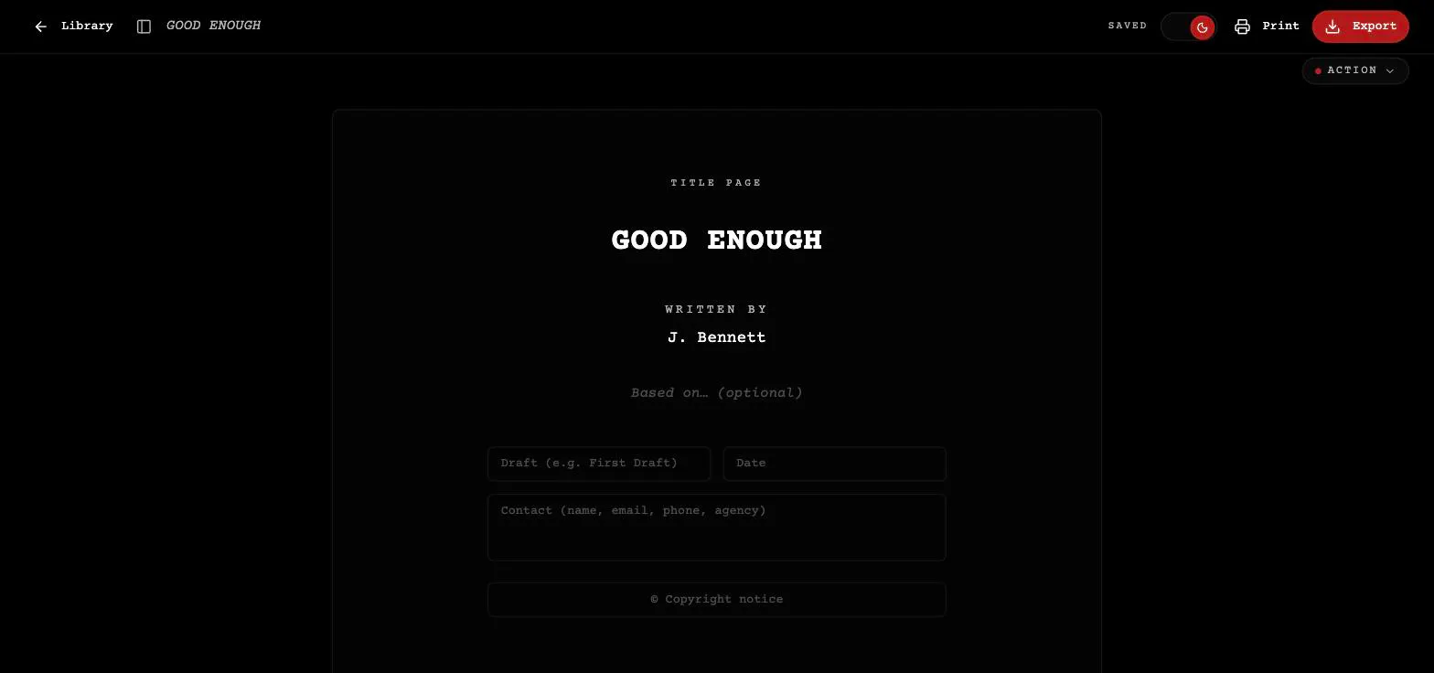 THE END gallery image