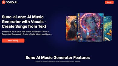 Suno AI Music Generator gallery image