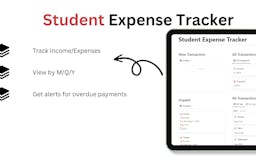 Free Student Expense Tracker media 1