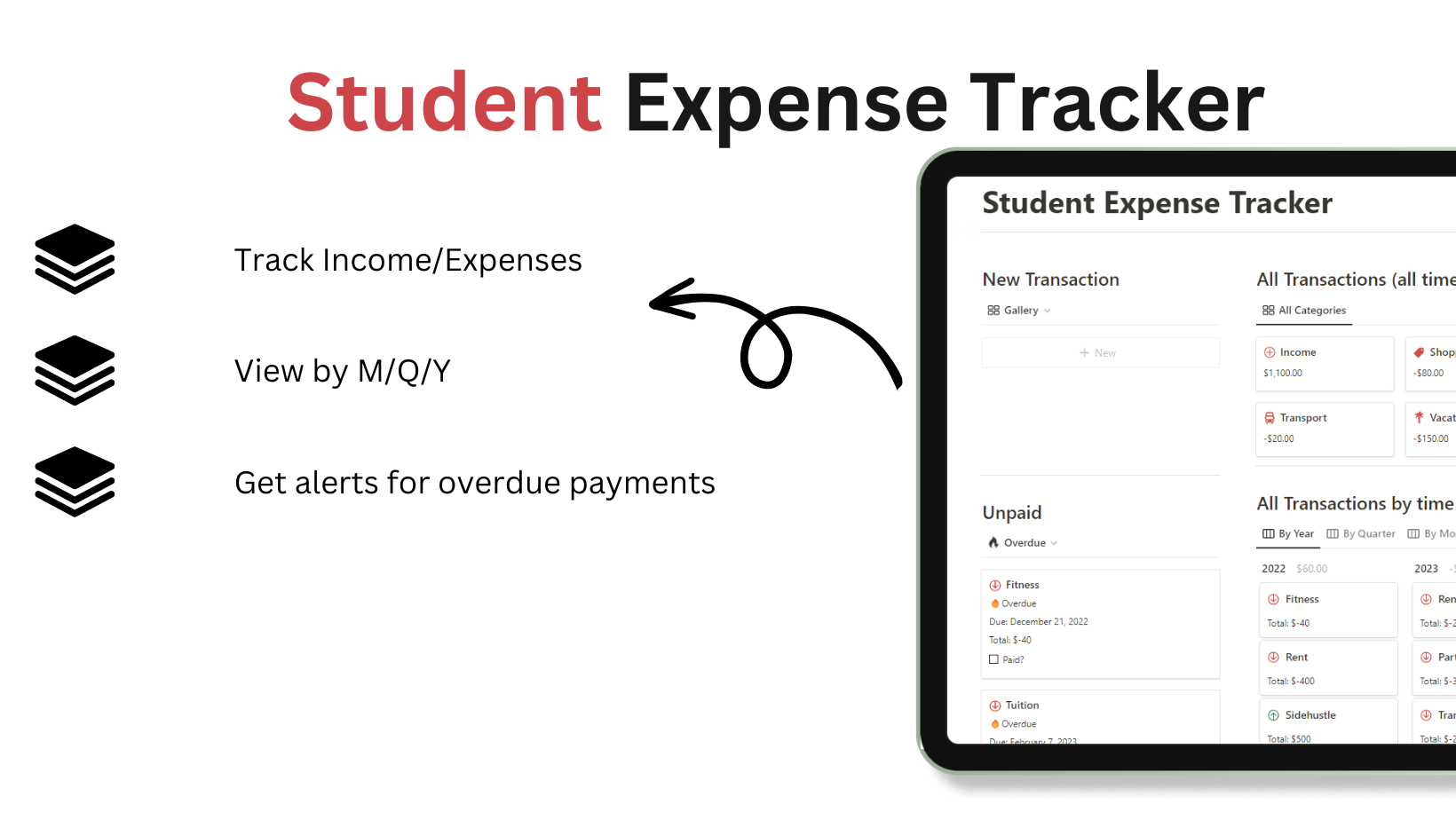 Student Expense Tracker media 1