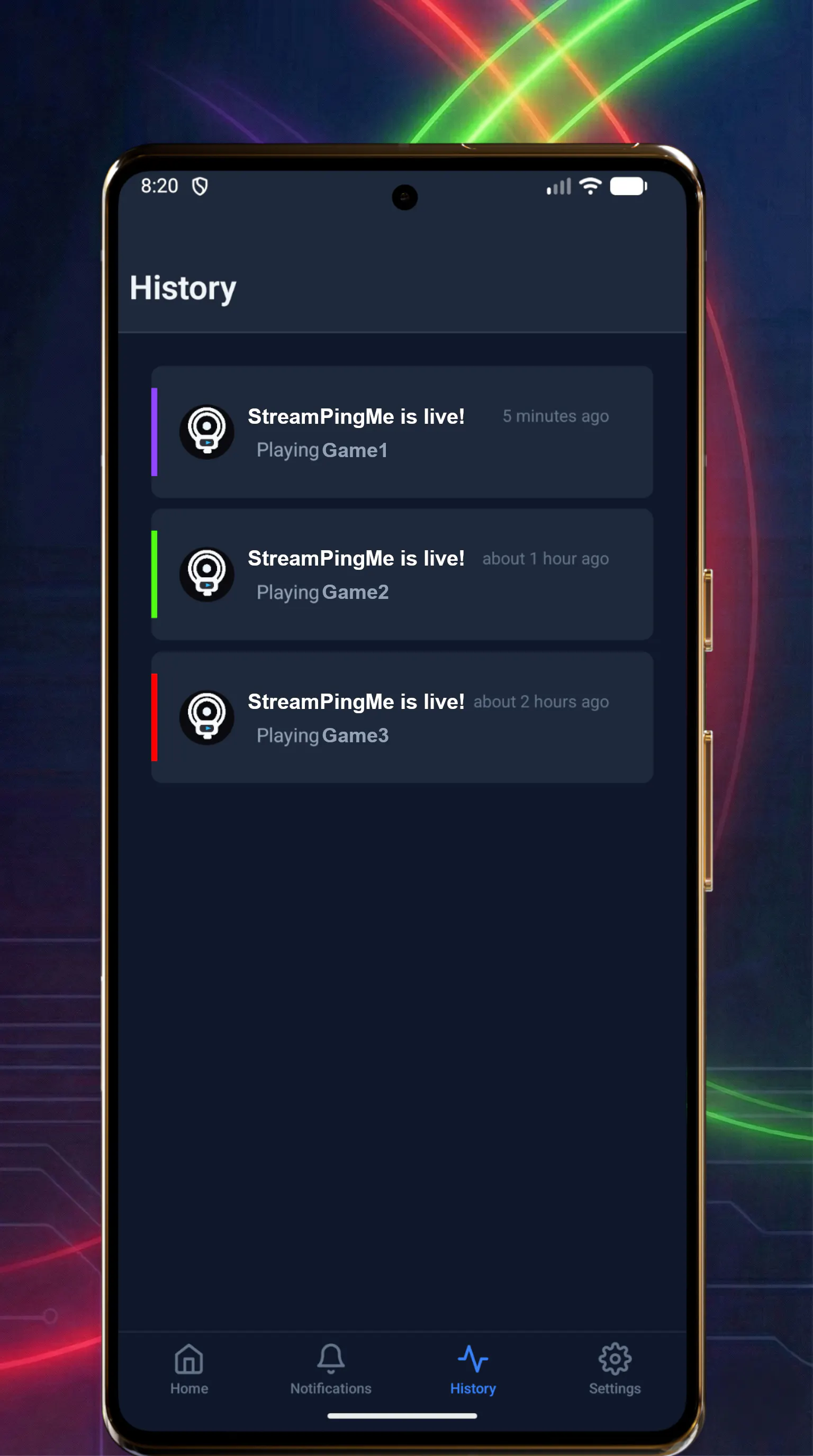 StreamPing gallery image