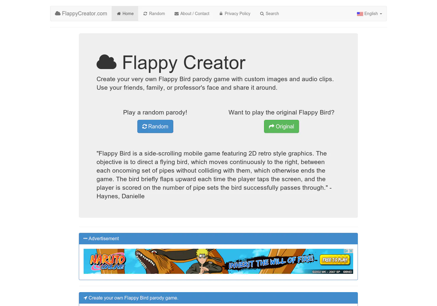 Flappy Creator