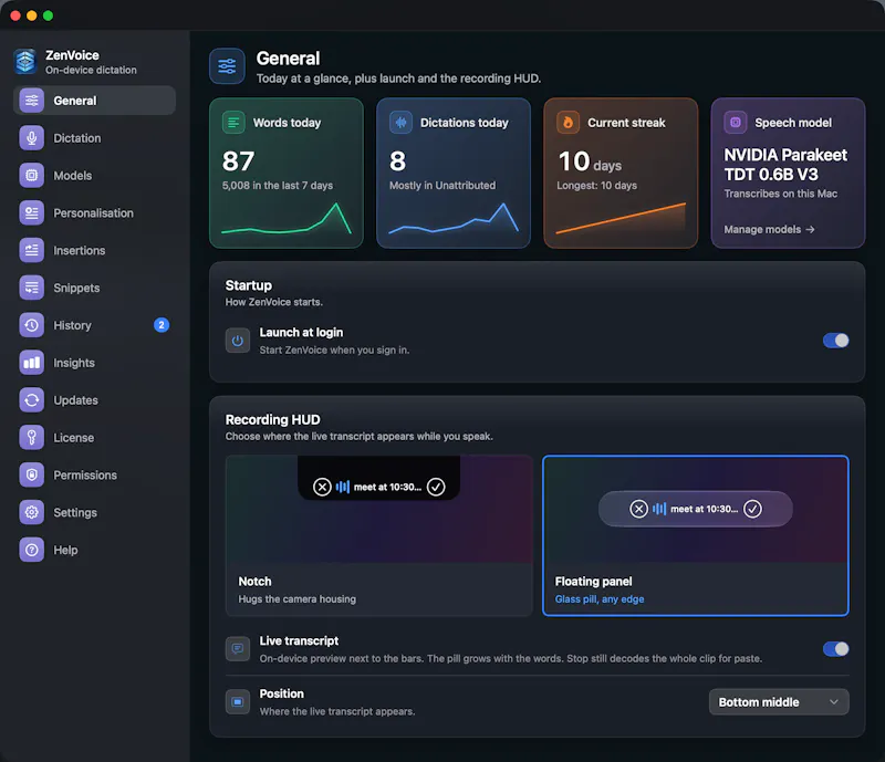 ZenVoice screenshot 3