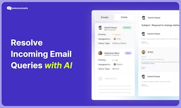 AI-Powered Email Ticketing - Kommunicate gallery image