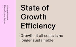 The State Of Growth Efficiency eBook media 1