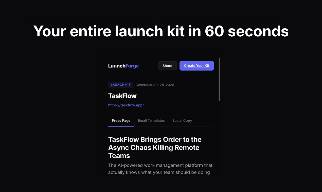 LaunchForge gallery image