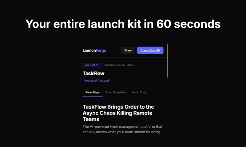 LaunchForge screenshot 1