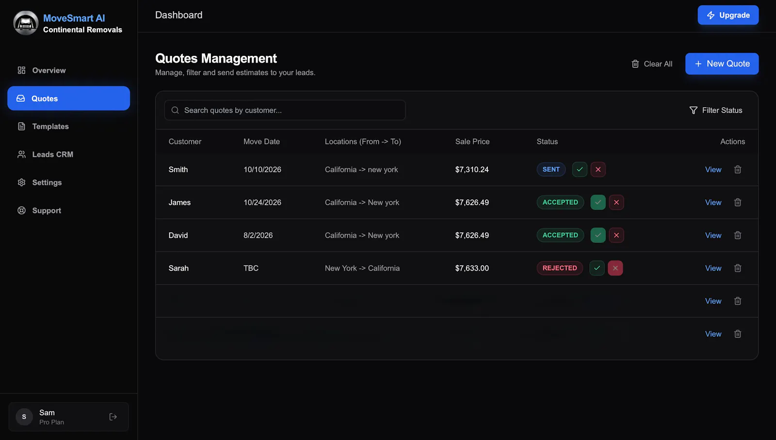 MoveSmart AI screenshot 2