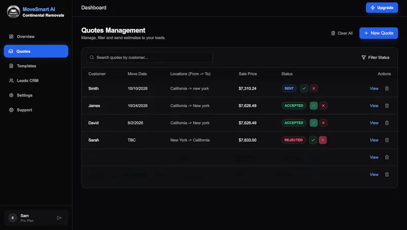 MoveSmart AI screenshot 2