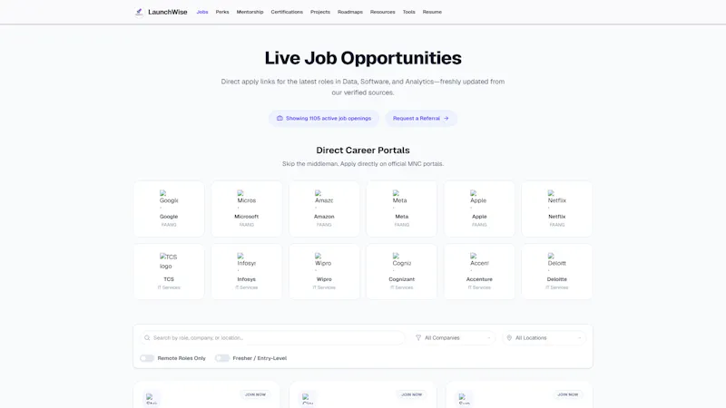 LaunchWise screenshot 1