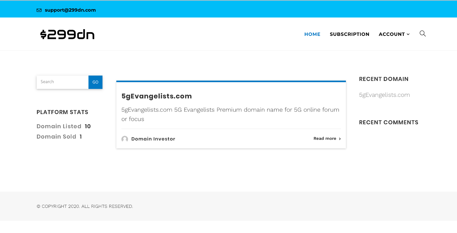 299dn.com - Sell domain name faster gallery image
