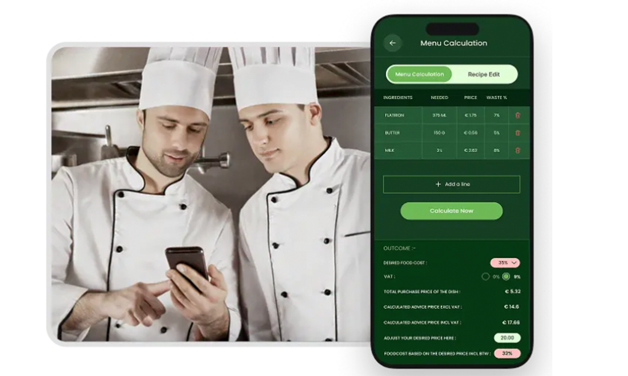 Kitchennmbrs - แอพ FoodCost & HACCP สำหรับพ่อครัวและทีมงาน media 4