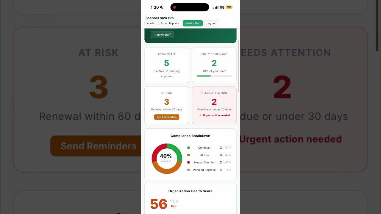 LicenseTrack Pro gallery image