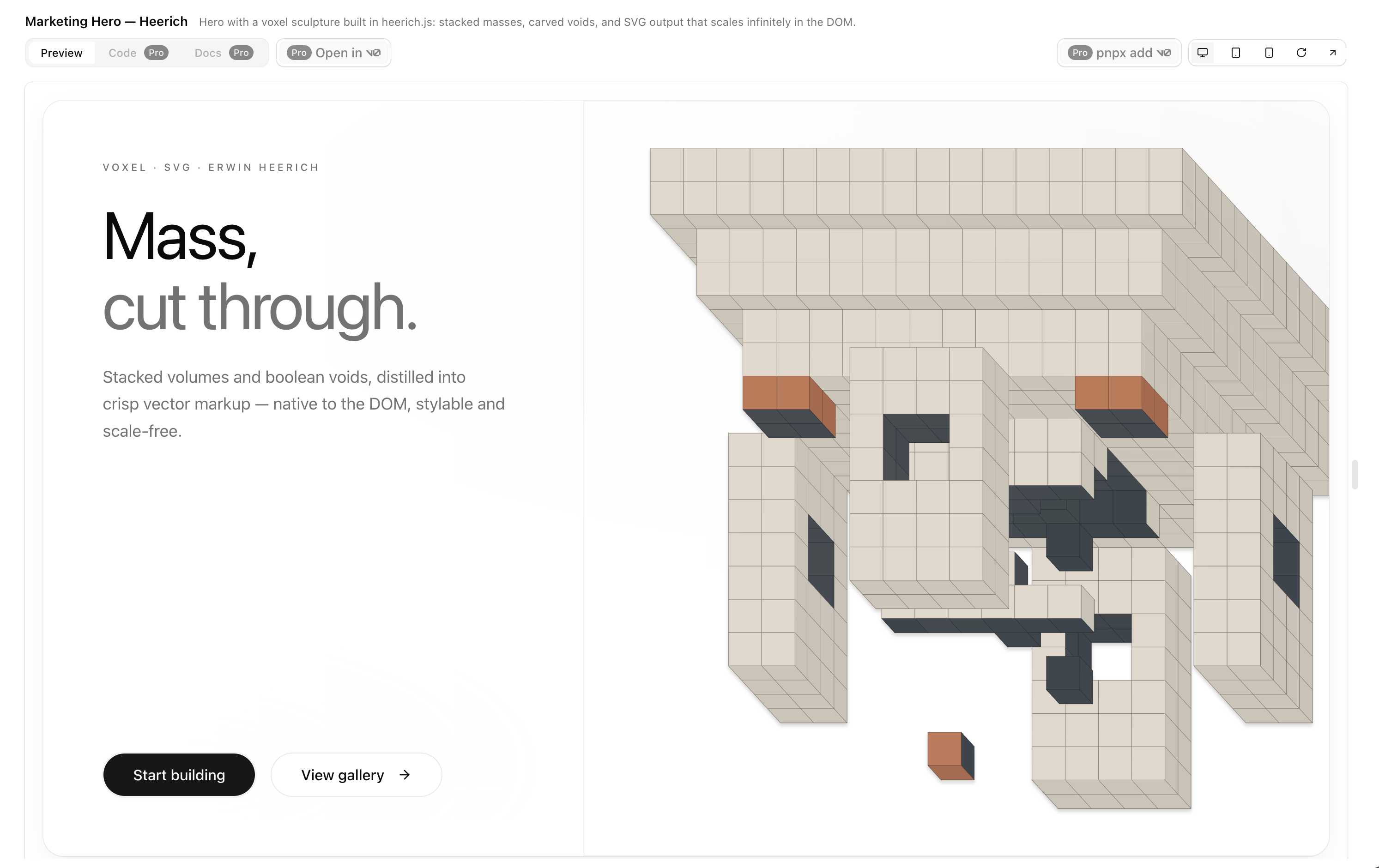 Shadcn Blocks gallery image
