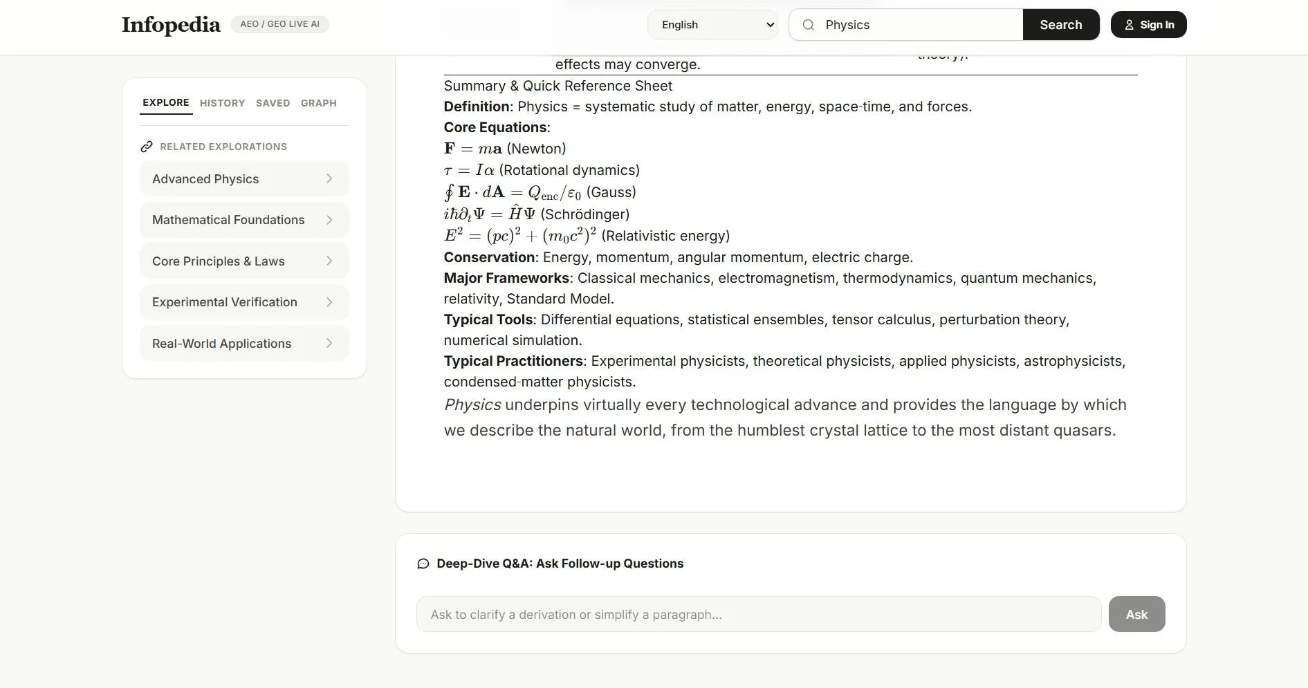 Infopedia | Academic Intelligence gallery image