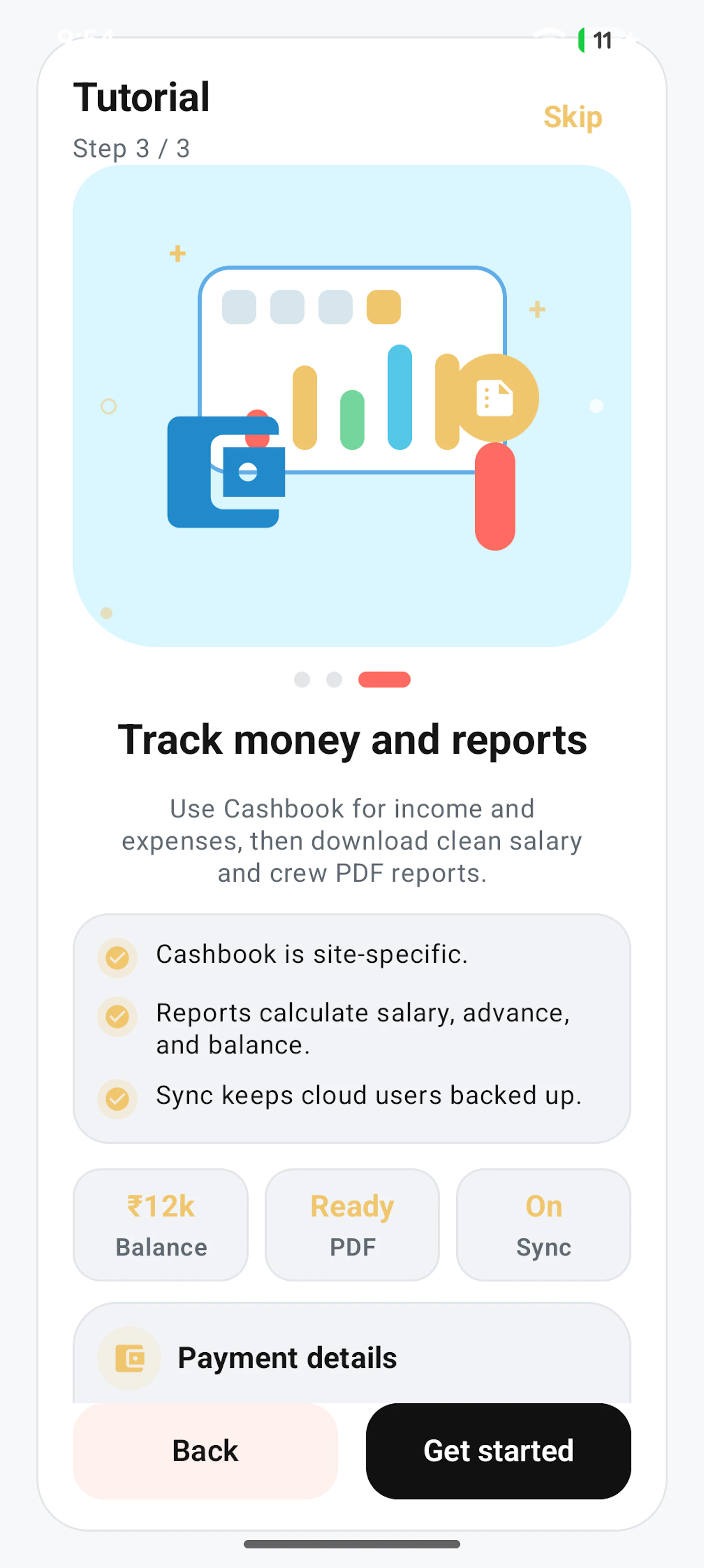 Android app launch screenshot 12