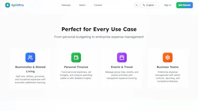 SplitPro - Complete Expense Management gallery image