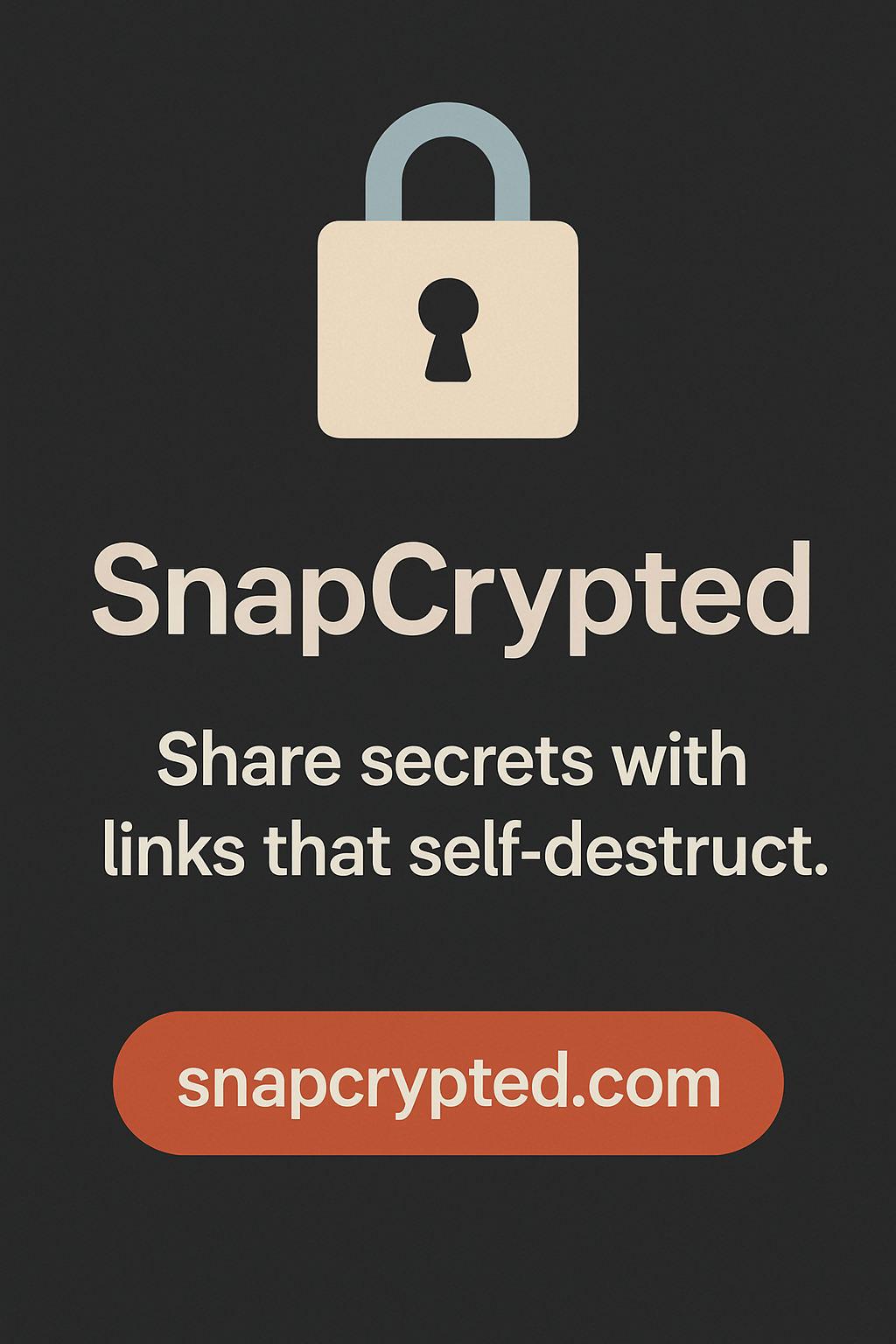Snapcrypted - Garantire note private e messaggi autodistruggenti media 5