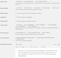 Editorial Style Guide Checker - Editist WordPress Plugin gallery image
