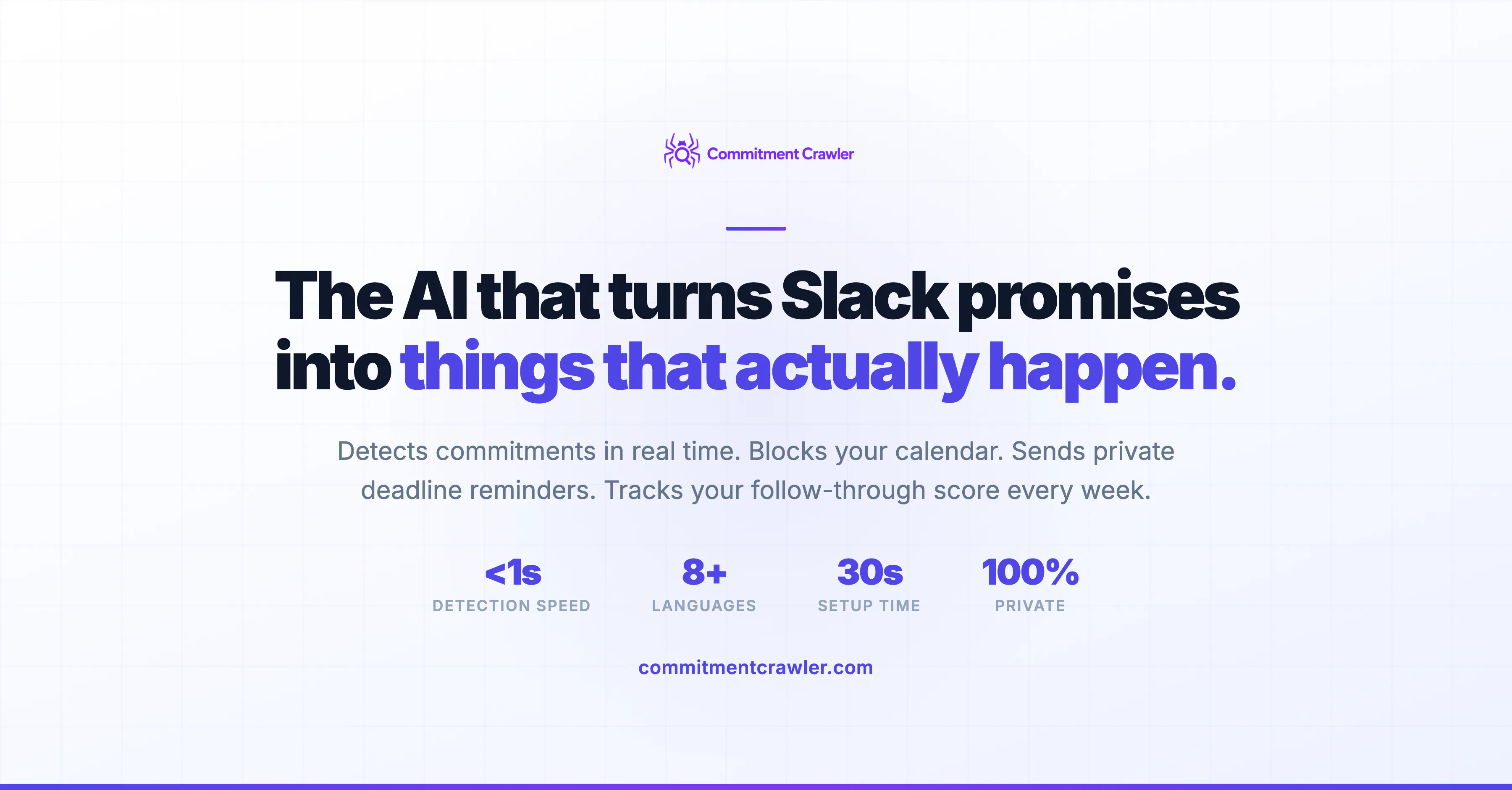 Commitment Crawler - AI for Slack Teams gallery image