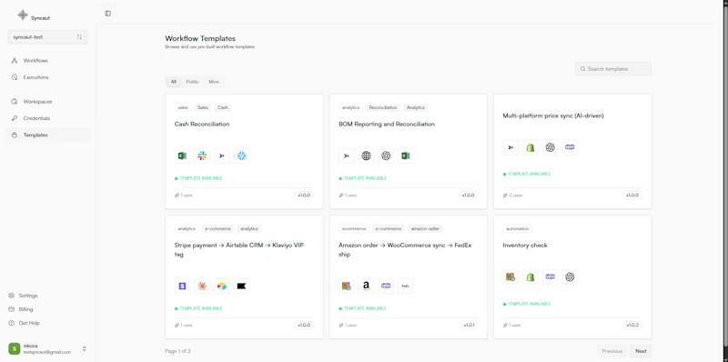 Syncaut screenshot 3