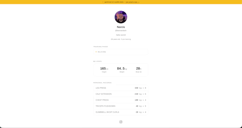 Gymtr.ee screenshot 3