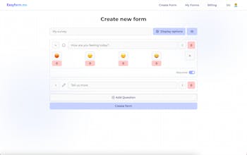 EasyForm.me - a typeform alternative gallery image