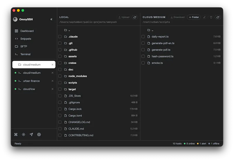 OmnySSH screenshot 4