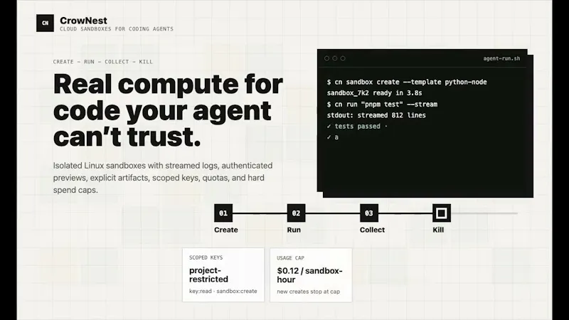 CrowNest screenshot 1 (video preview)
