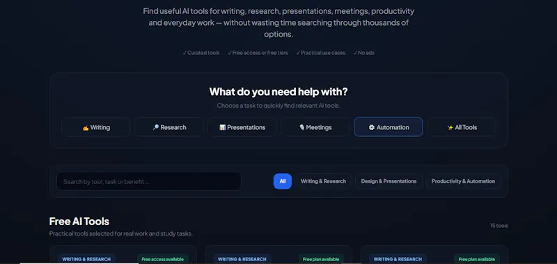 AIForWork & Study screenshot 2
