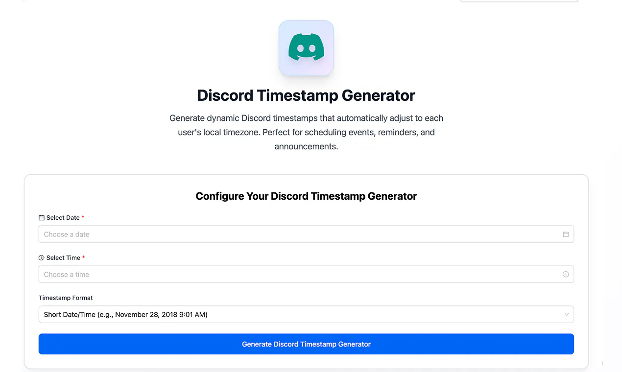 Generator Website screenshot 2