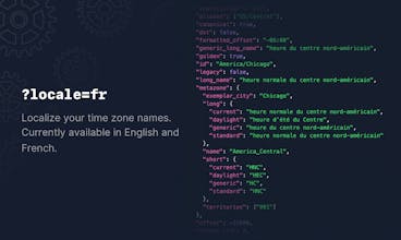 SavvyCal Time Zone API gallery image