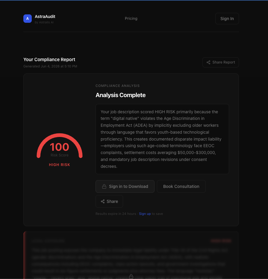 AstraAudit gallery image
