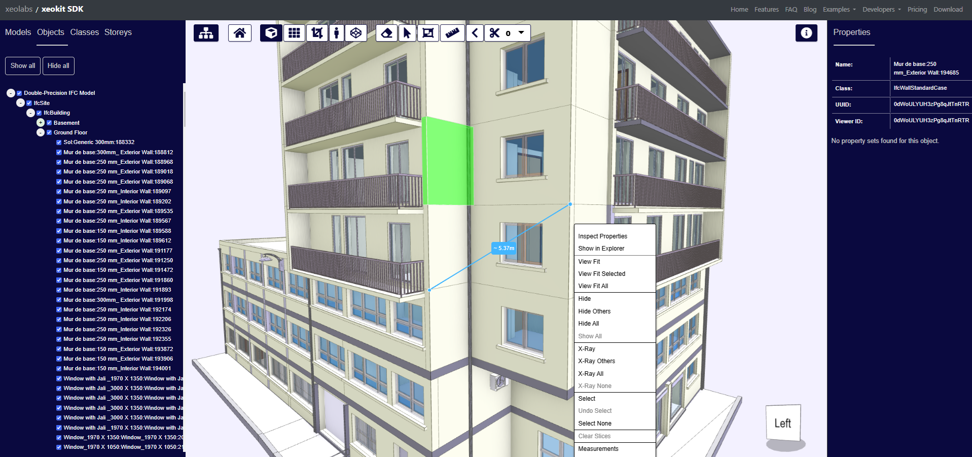 Xeokit SDK - BIM, GIS, AEC & FM 용 3D 웹 그래픽 미디어 3