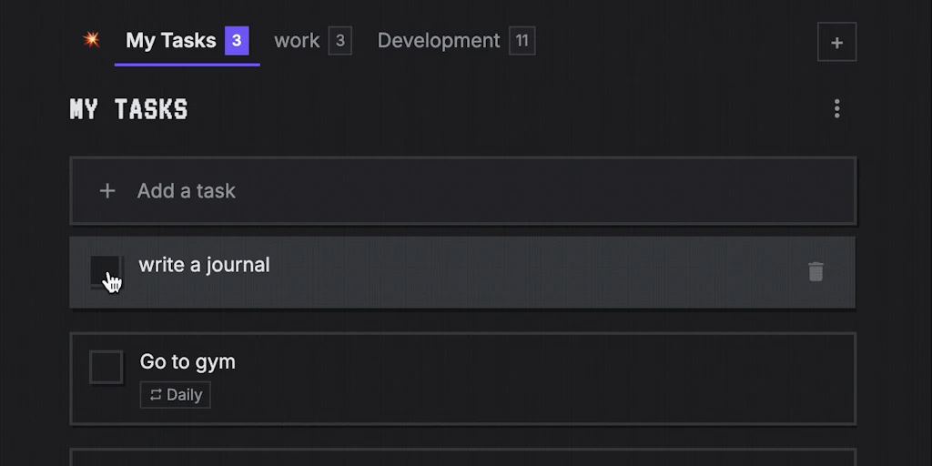 PixDone:具備像素特效與獎勵機制的待辦事項應用程式