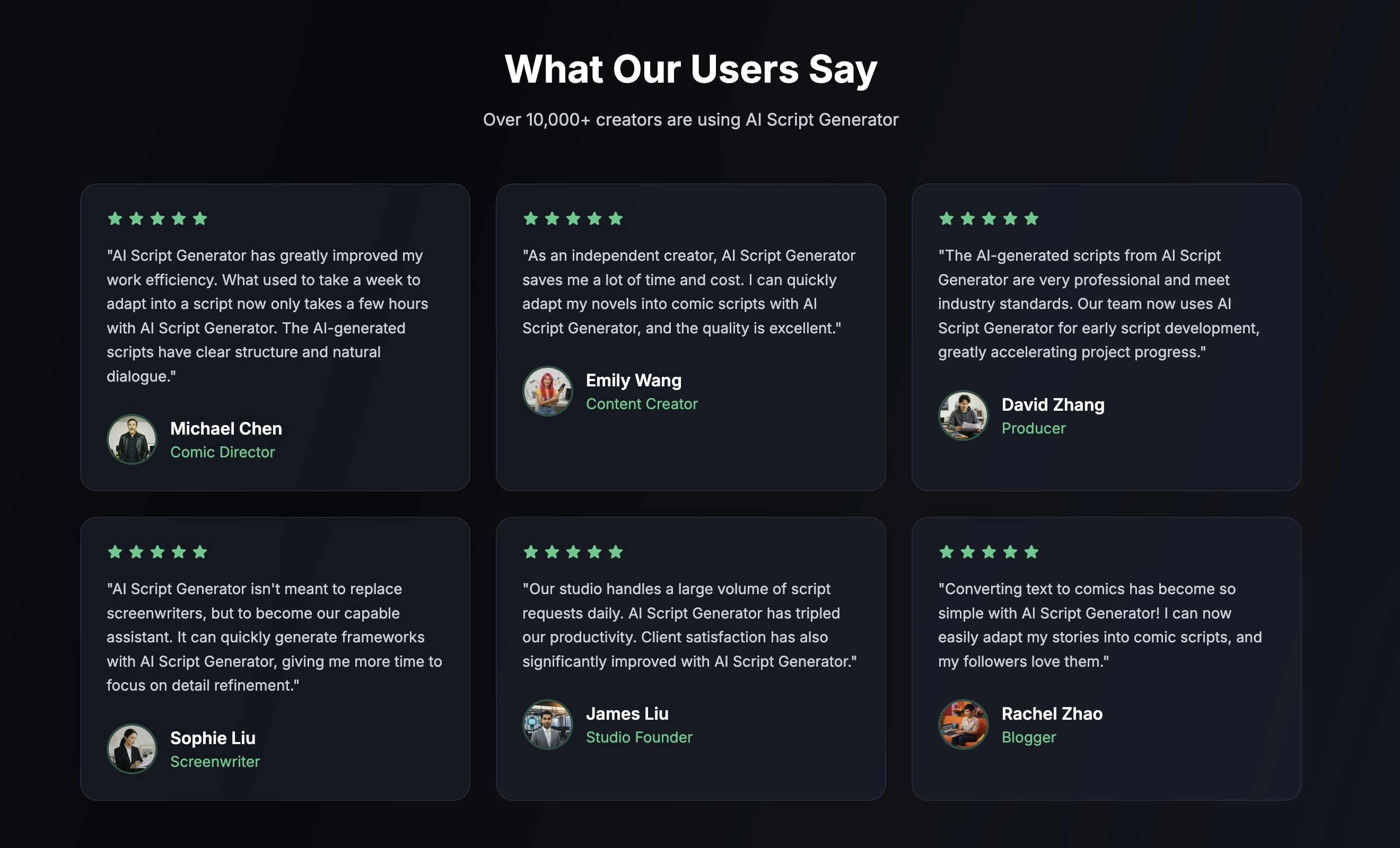 AI Script Generator - Screenshot 3 preview