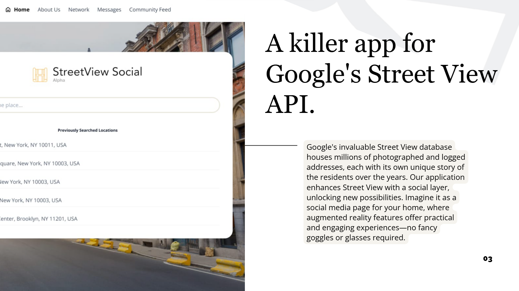 Street View Social media 3
