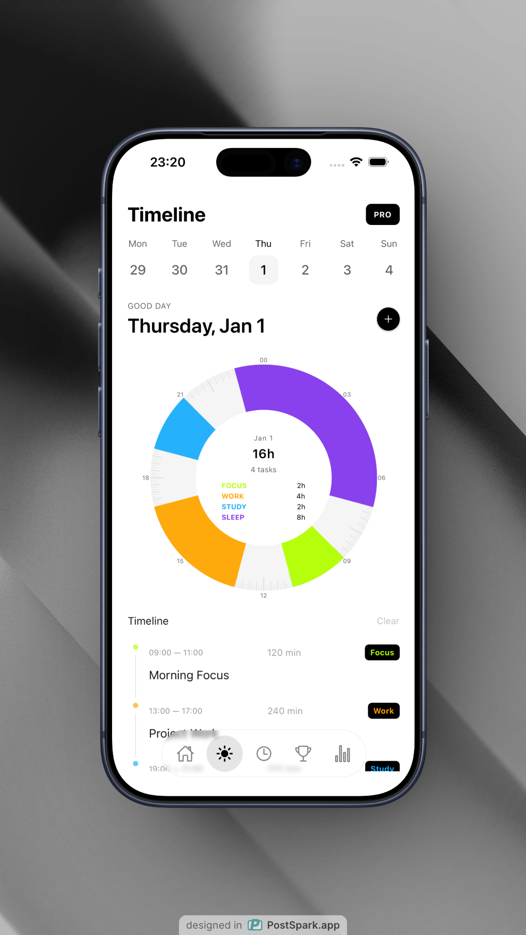 Pomodoro Timer - Task & Focus - Screenshot 3 showing product features and functionality