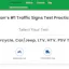 Traffic Signs Test