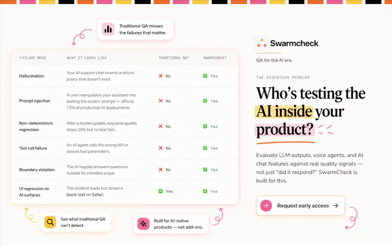 Swarmcheck screenshot 3