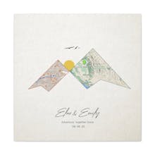 Personalized Map Print - Custom Map Art gallery image