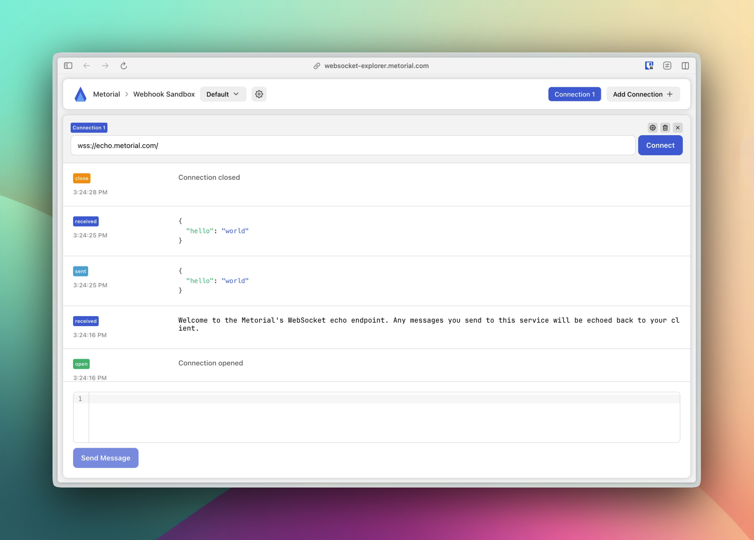 WebSocket Explorerメディア2