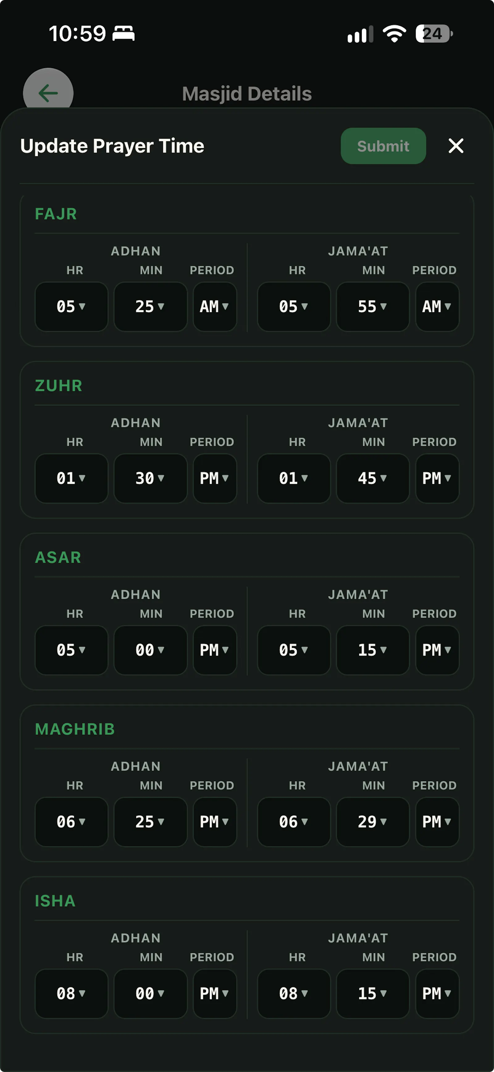 Salah Live – Find Masjids & Jamaat Times screenshot 7