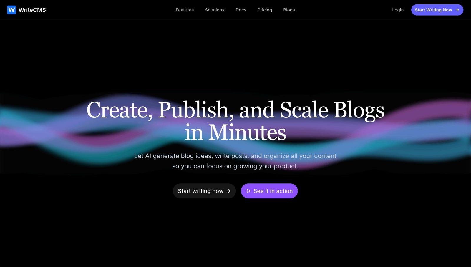 Média Écrit - Créer, publier et mettre à l'échelle les blogs en quelques minutes 1