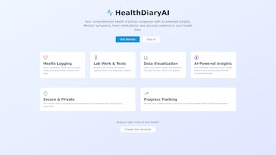 HealthDiaryAI gallery image