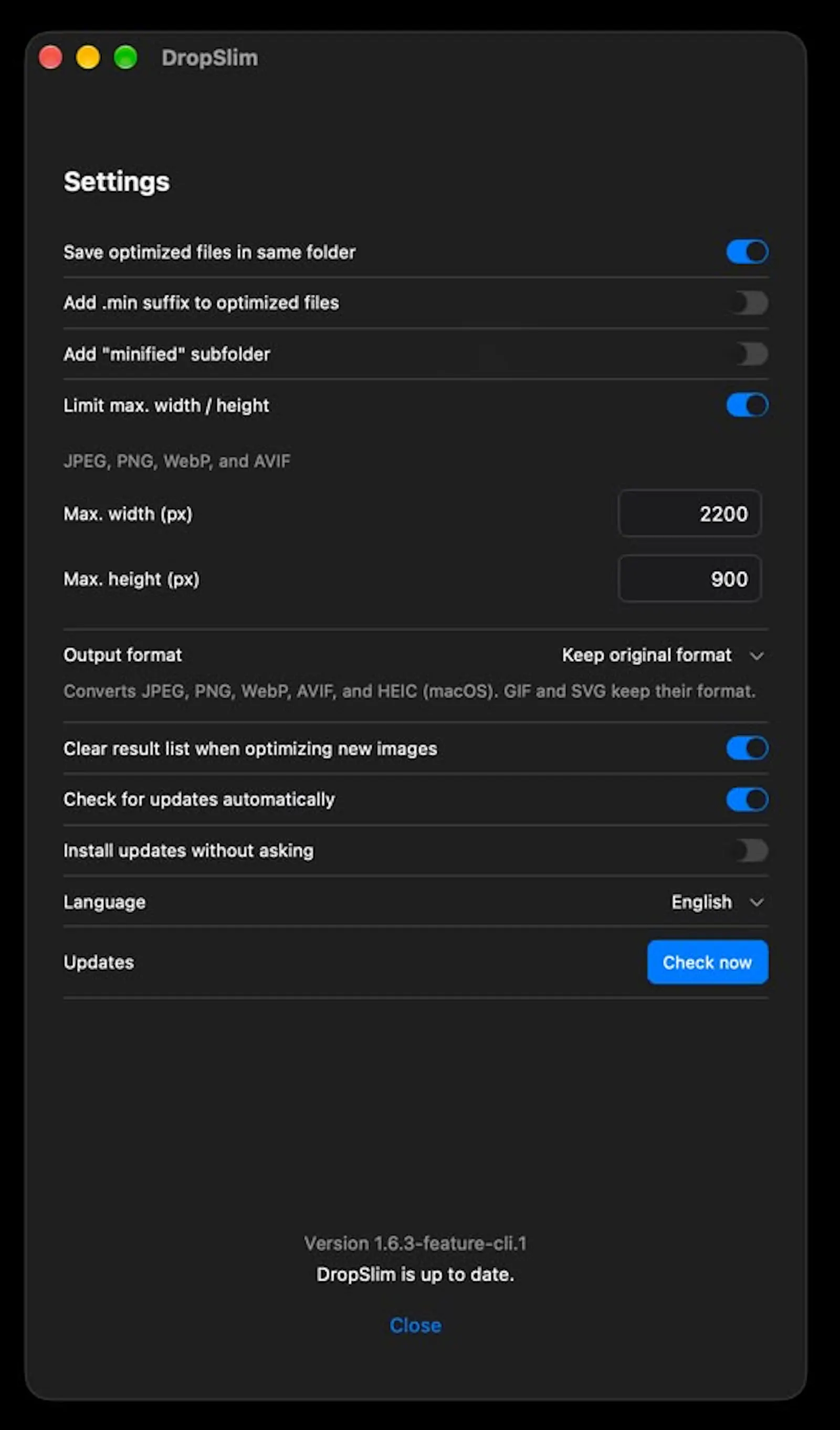 DropSlim screenshot 3