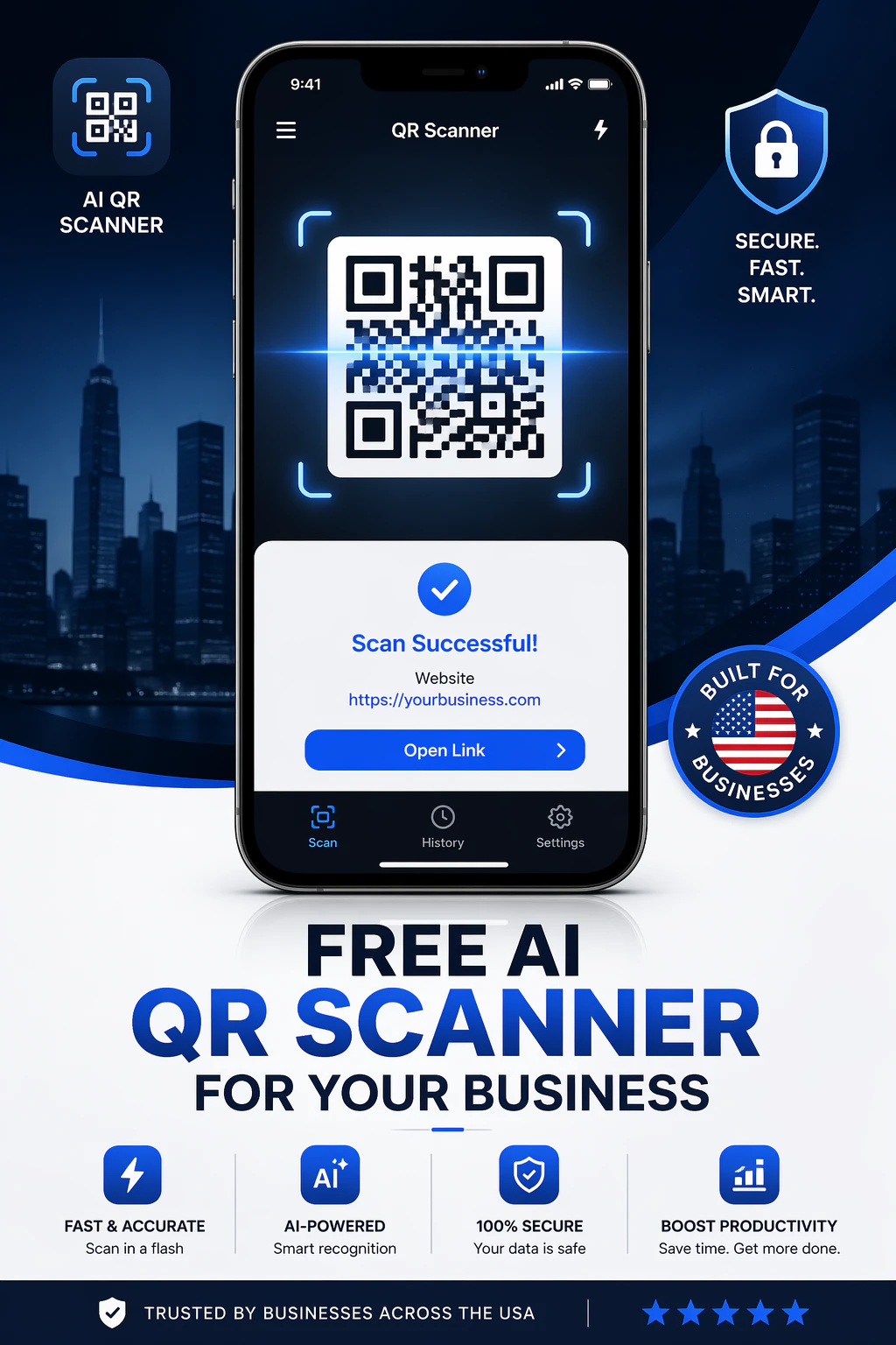 AI Smart QR Scanner logo