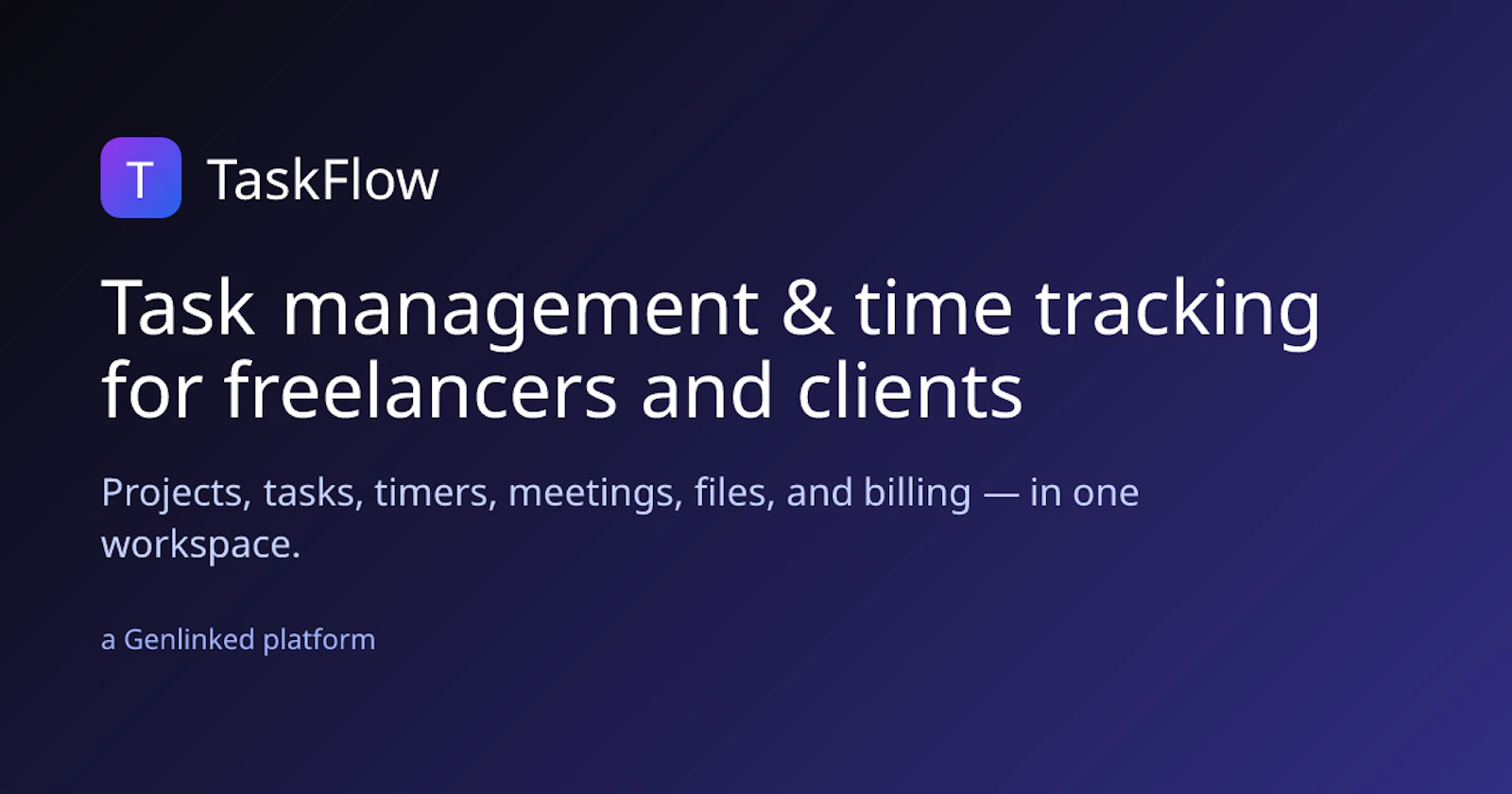 TaskFlow screenshot 1