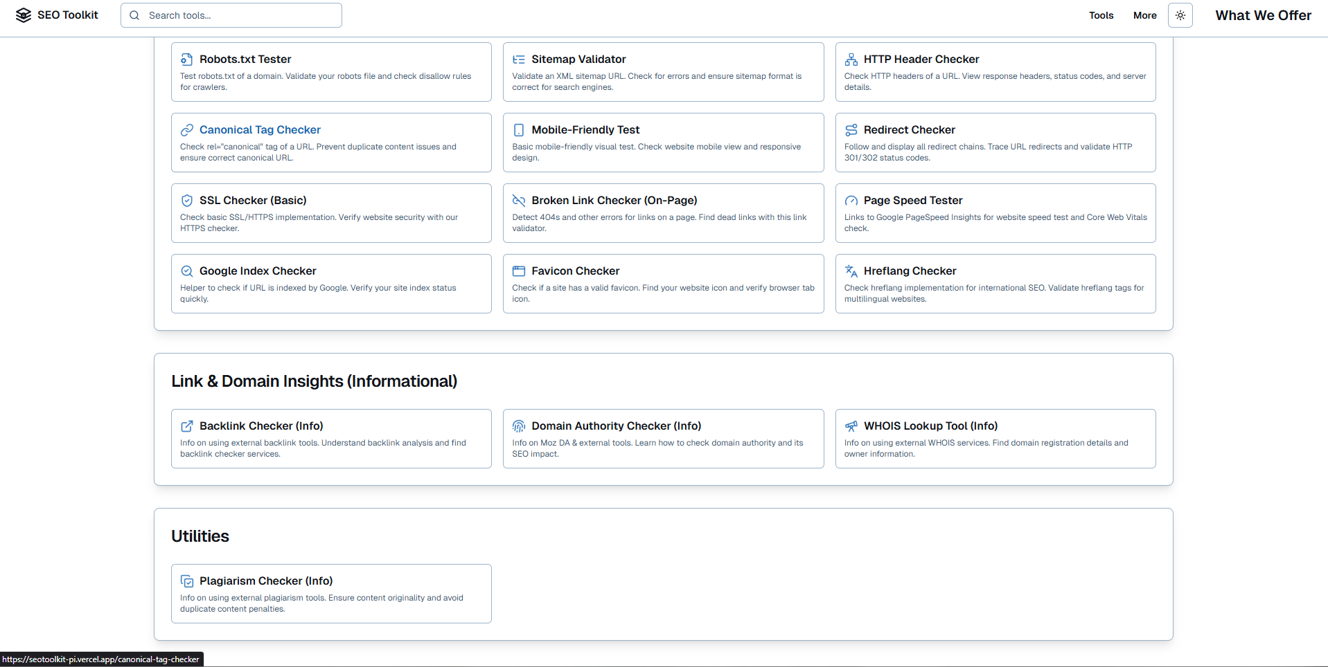 Média Boîte à outils SEO - Suite des outils d'analyse et d'optimisation gratuits 4